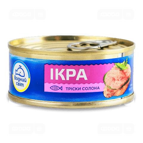 Ікра тріски Водний світ