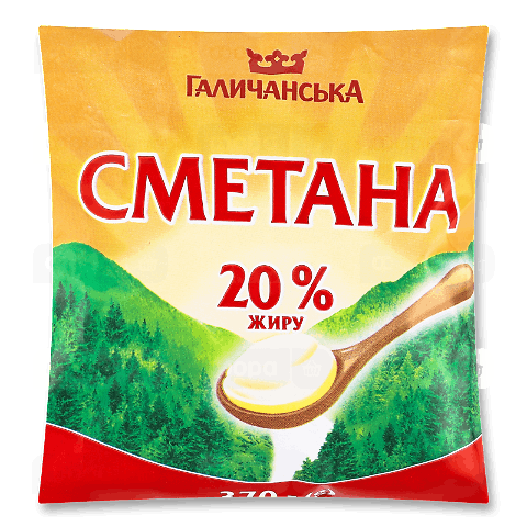 Сметана «ГаличанськА» 20%