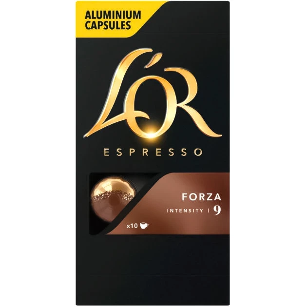 Кава L'or Espresso Forza у капсулах 5.2 г х 10 шт (8711000357934)