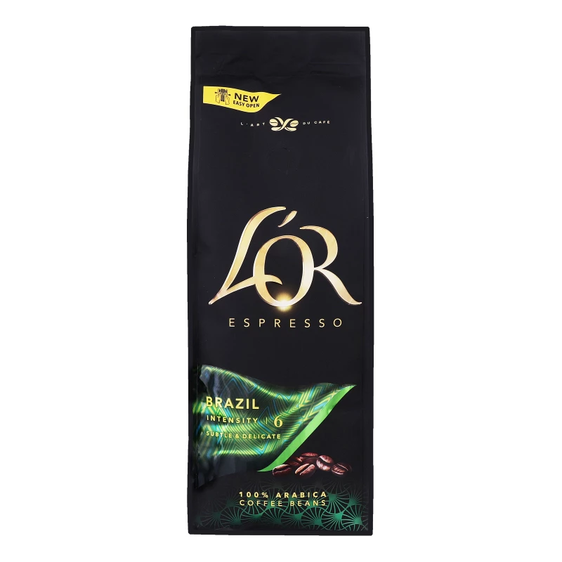 Кава L’or Espresso Brazil в зернах 500 г (8711000464649)