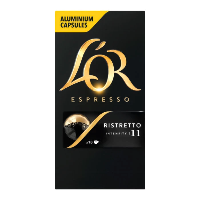 Кава L'or Espresso Ristretto у капсулах 5.2 г х 10 шт (8711000891643)