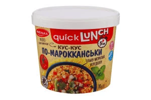 Кус-кус По-Мароккански Quick Lunch Жменька ст 70г