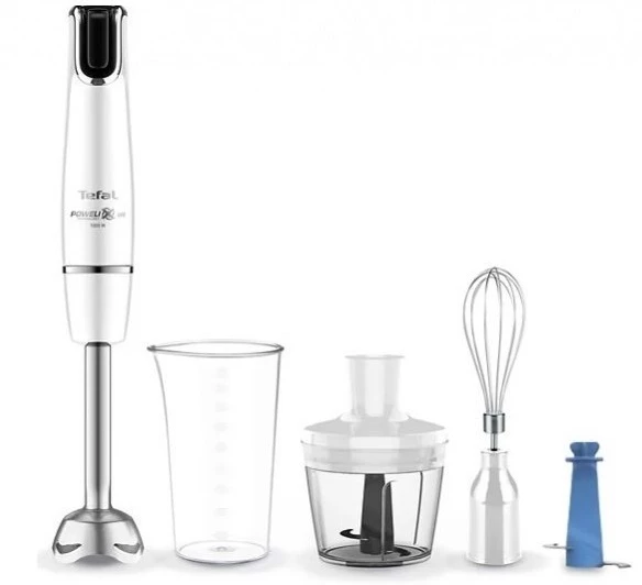 Блендер заглибний Tefal Infiny Force, 1000Вт, 4в1, білий HB944138