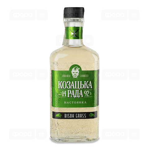 Настоянка «Козацька рада» «Зубровка»