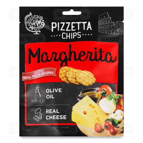Снеки Snacks of the World Pizzetta Chips Margherita