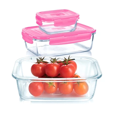 Набір контейнерів харчових Luminarc Pure Box Active 3 шт (P9972)