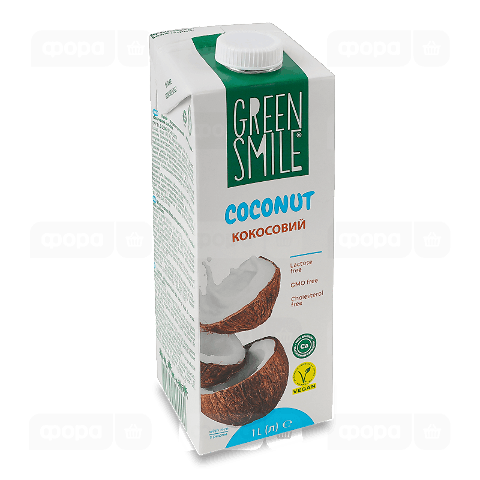 Напій ультрапастеризований Green Smile Coconut рисово-кокосовий 3%
