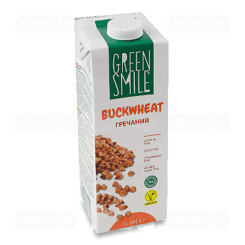 Напій ультрапастеризований Green Smile Buckwheat гречаний 2,5%