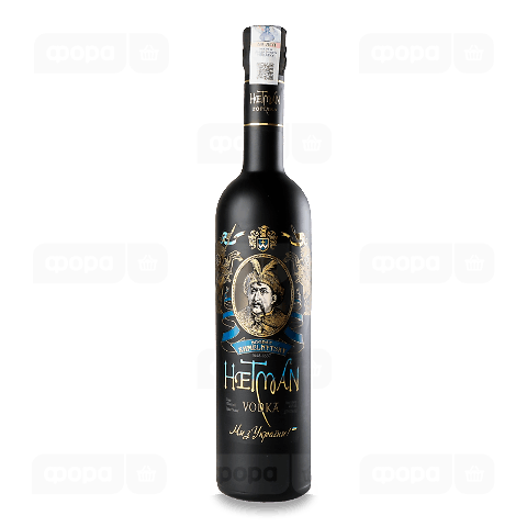 Горілка «Гетьман» Black & Gold