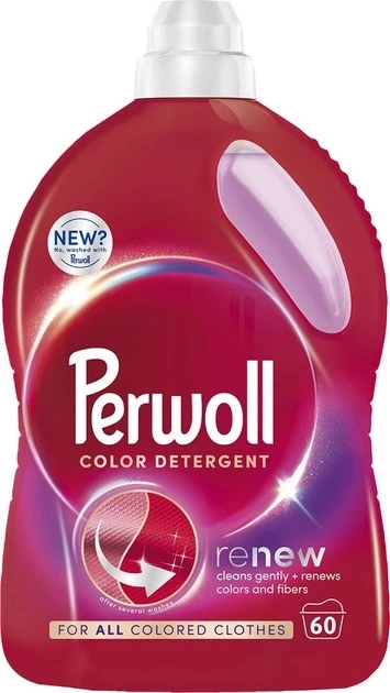 Гель Perwoll для прання кольорових речей, 3 л