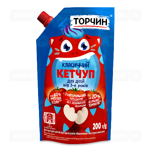 Кетчуп «Торчин» «Класичний» дитячий