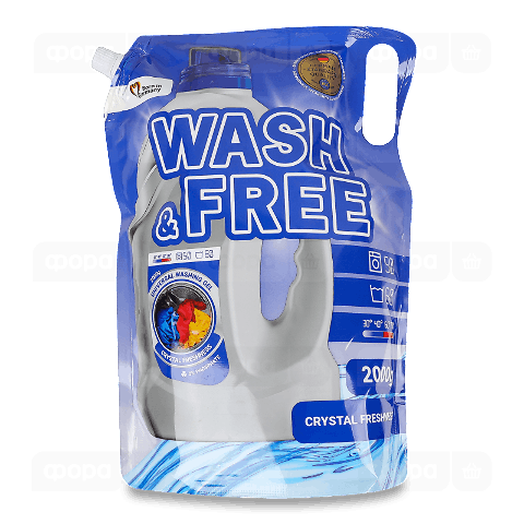 Гель для прання Wash&Free універсальний д/п