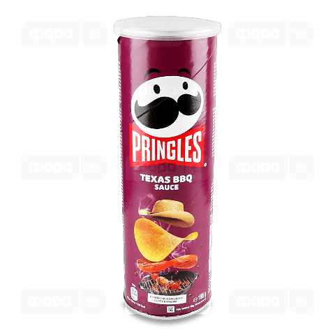 Снек пікантний Pringles Техаське барбекю