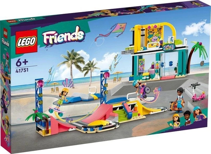 Конструктор LEGO Friends Скейт-парк 431 деталь (41751)