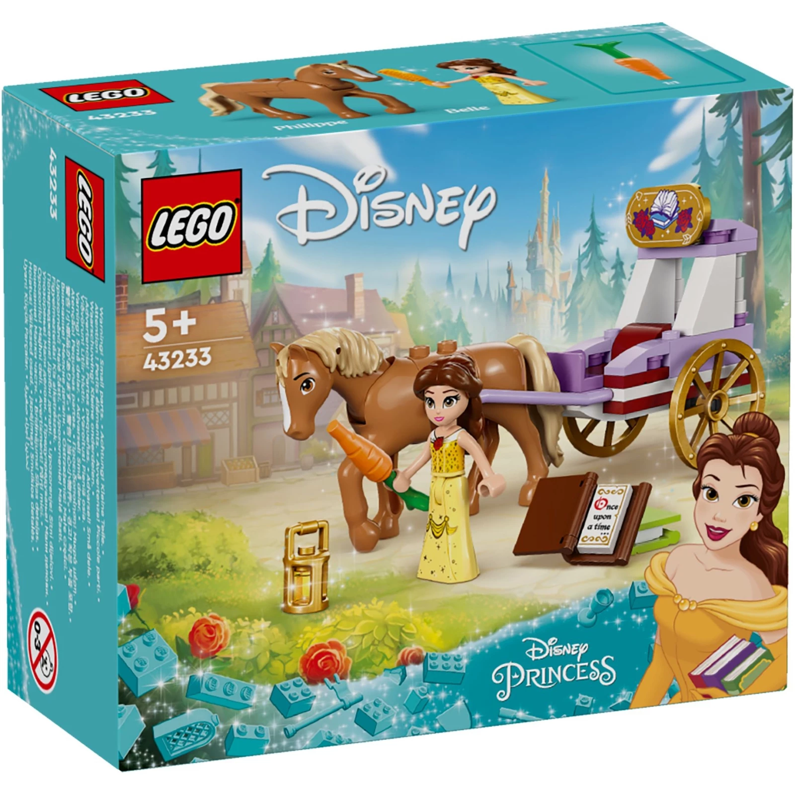 Конструктор LEGO Disney Казкова карета Белль 43233
