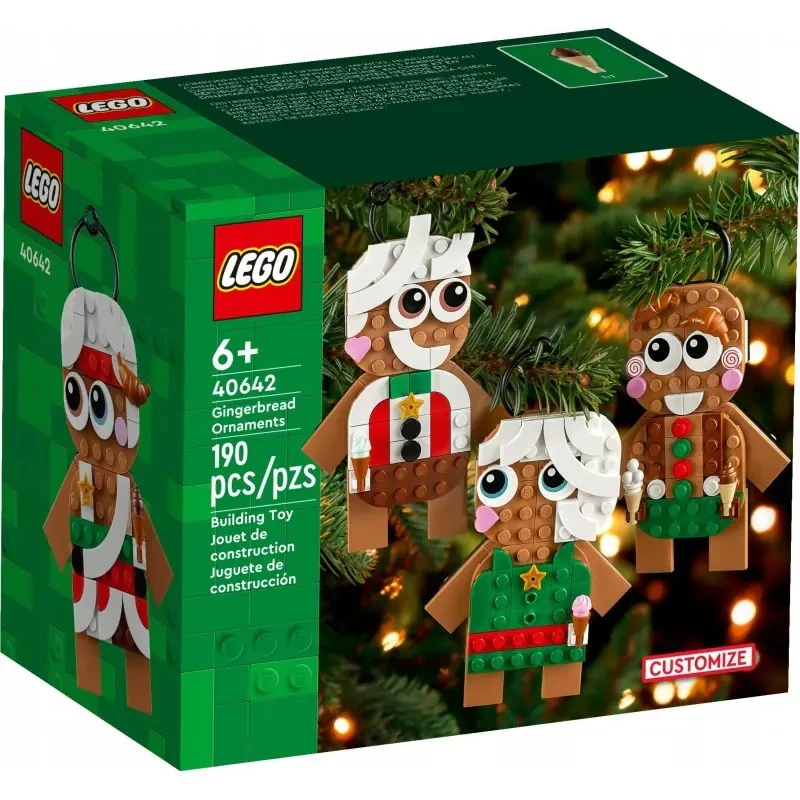 Конструктор LEGO Merchandise Пряникові прикраси 190 деталей (40642)