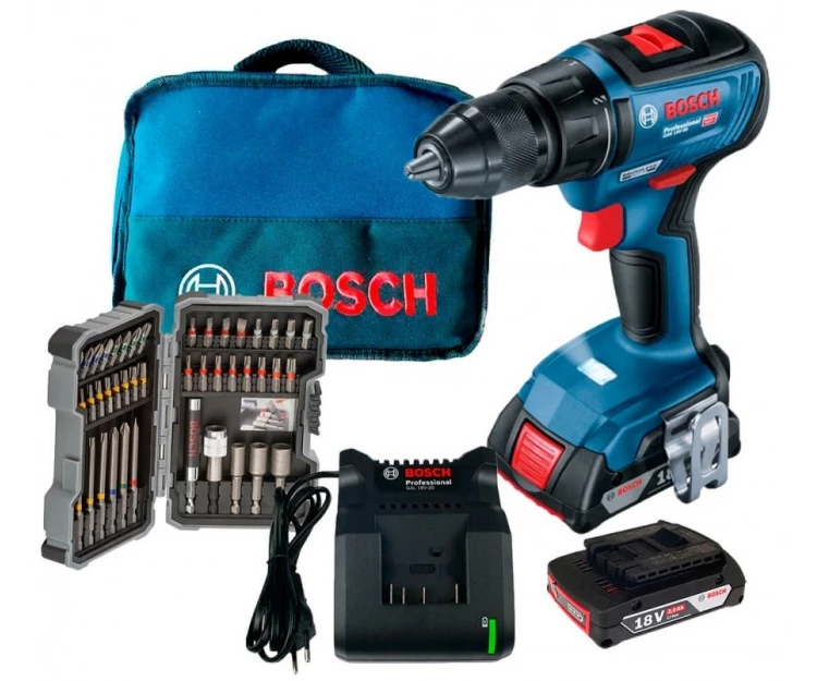 Акумуляторний дриль-шуруповерт BOSCH GSR 18V-50 0.601.9H5.004