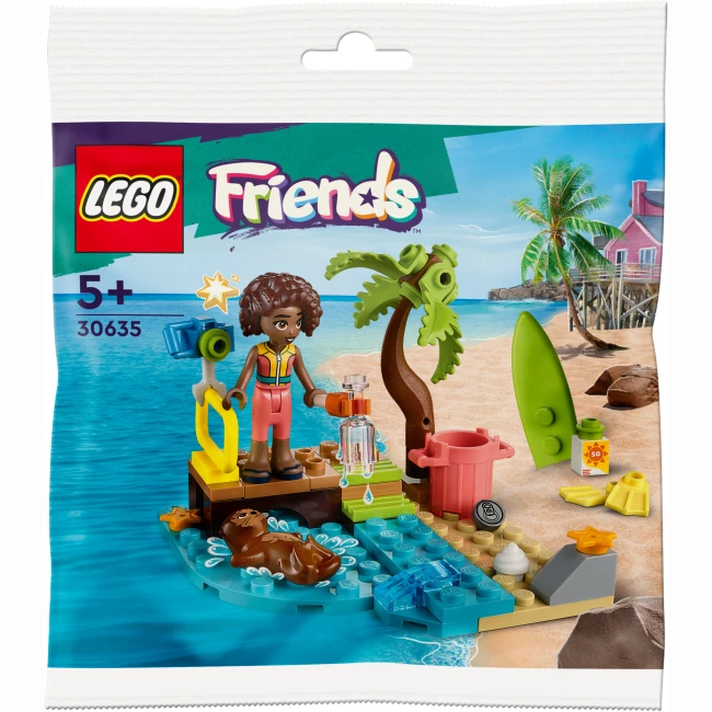 Конструктор LEGO Friends Прибирання пляжу 52 деталі (30635)