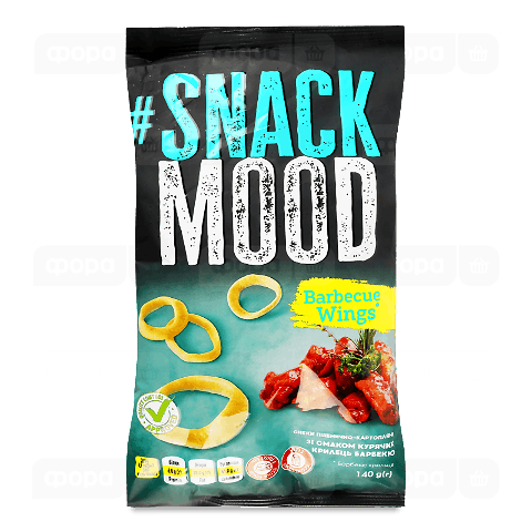 Снек Snack mood пшен-карт смак курячих крил барб