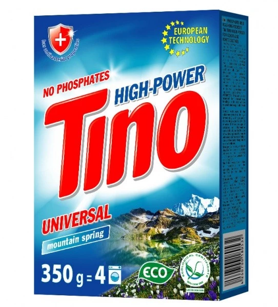 Порошок для прання Tino High-Power Morning spring універсальний, 350 г