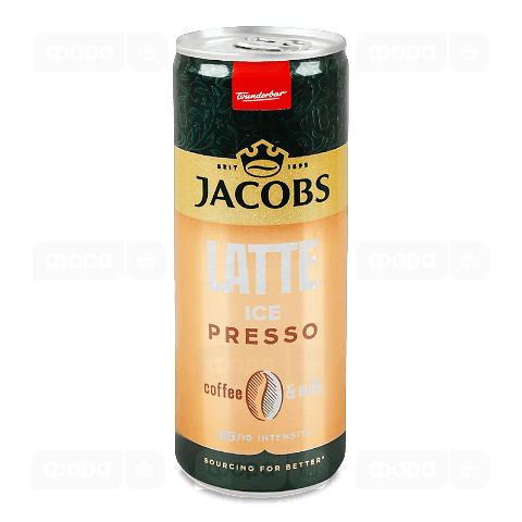Напій молочний Jacobs Icepresso Latte з кавою з/б
