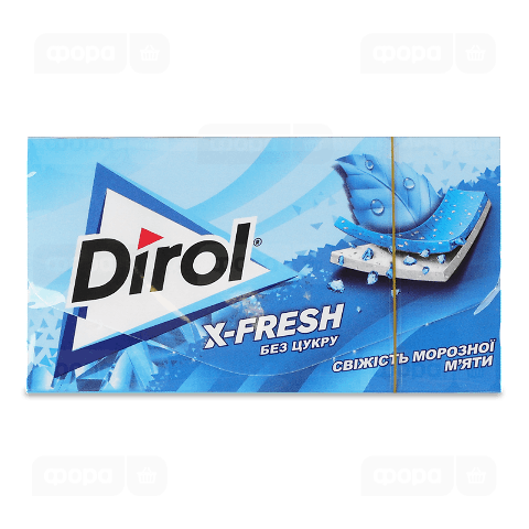 Гумка жувальна Dirol Х-Fresh «Морозна м'ята»