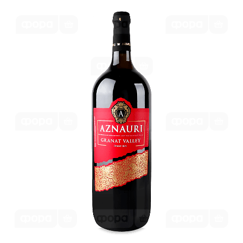 Вино Aznauri Granato Valley червоне напівсолодке