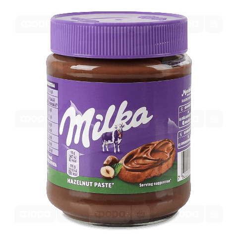 Паста Milka горіхова з фундука з додаванням какао