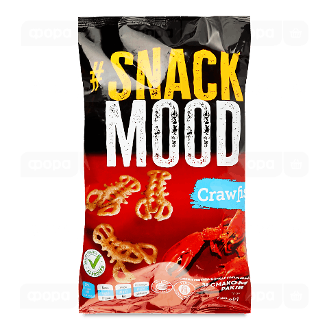 Снеки #Snack Mood пшенично-картопляні смак раків