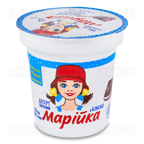 Десерт сирковий «Марійка» какао 5%