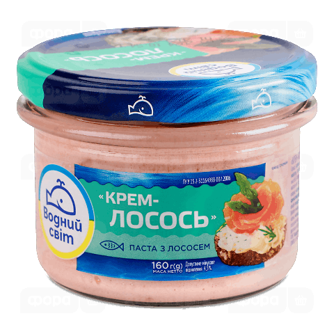 Паста Водний світ Крем-лосось