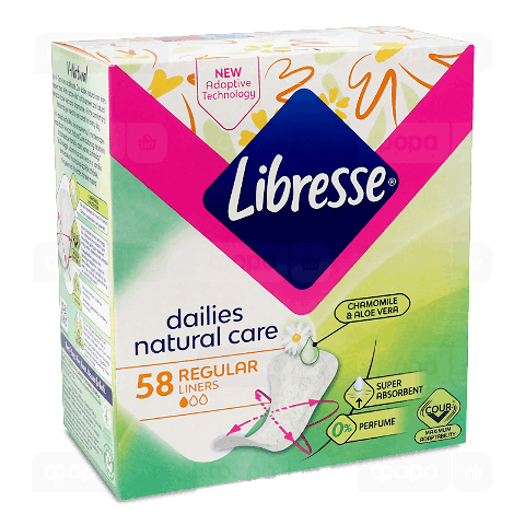 Прокладки щоденні Libresse Natural Care Normal