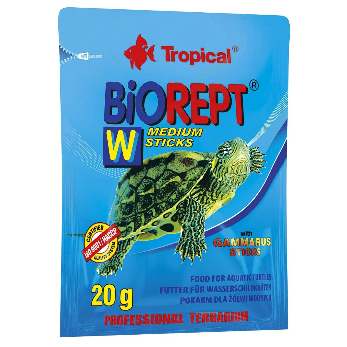 Корм для рептилій Tropical Biorept W палички, 20 г (11341)