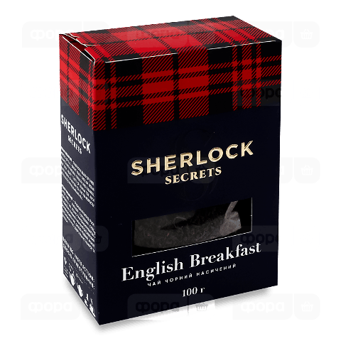 Чай чорний Sherlock Secrets English Breakfast