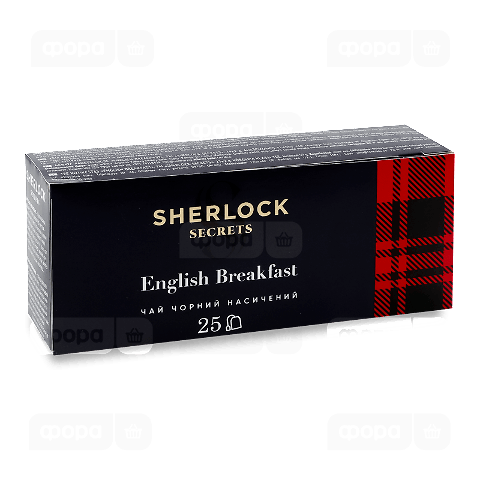 Чай чорний Sherlock Secrets English Breakfast