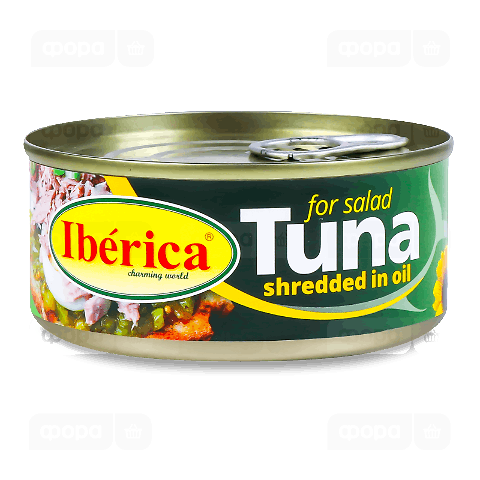 Тунець Iberica для салатів в олії