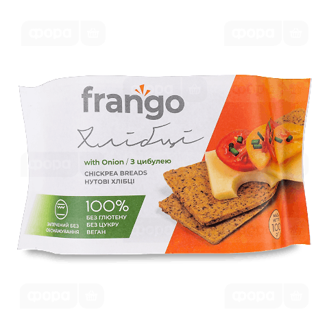 Хлібці Лавка традицій Frango нутові з цибулею