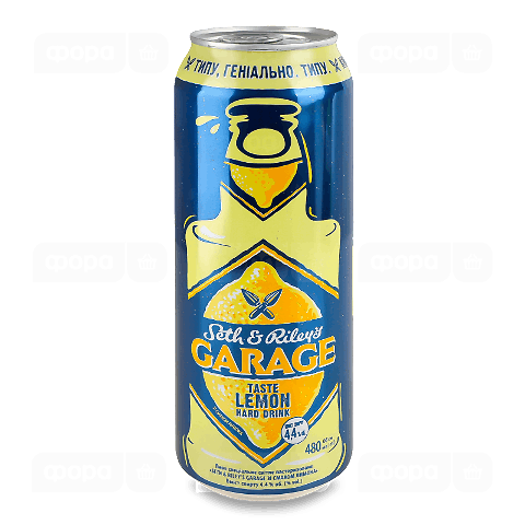 Пиво Seth&Riley's Garage Lemon світле з/б