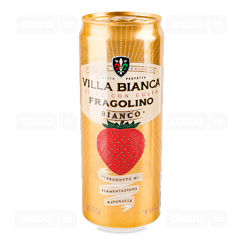 Сидр Villa Bianca Fragolino Bianco з/б