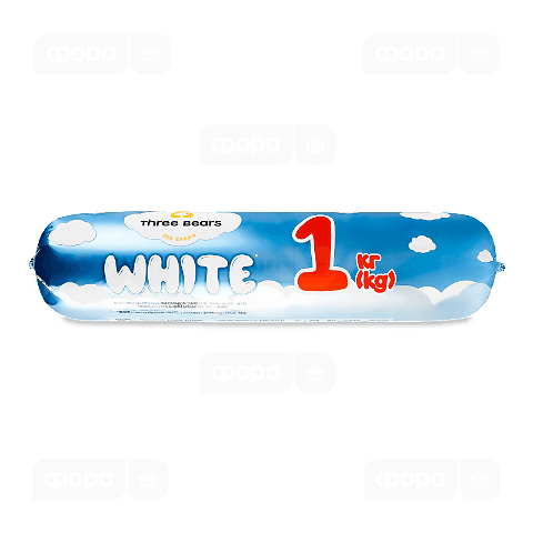 Морозиво Три ведмеді White 12%