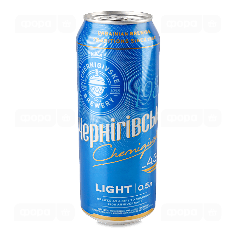 Пиво Чернігівське Light світле з/б