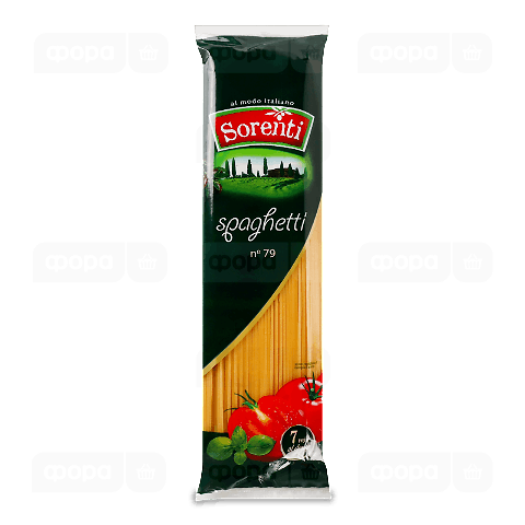 Вироби макаронні Sorenti Spaghetti