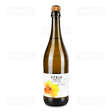 Вино ігристе Vitalia Lambrusco Bianco біле н/сухе