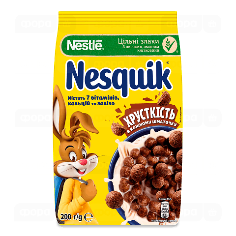 Сніданок готовий Nesquik з вітамінами та мінералами