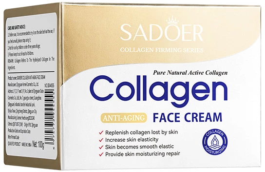 Крем для обличчя Sadoer Collagen Anti-Aging Face Cream з колагеном 100 г (NO.SD44555)