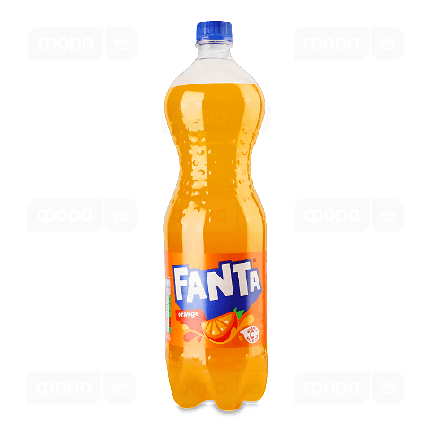 Напій Fanta з апельсиновим соком сильногазований
