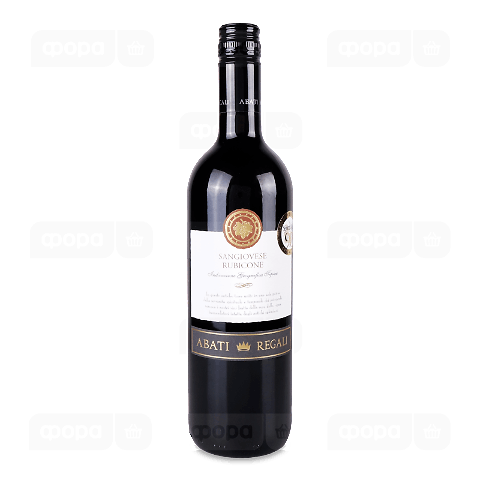 Вино Abati Regali Sangiovese Rubicone червоне сухе