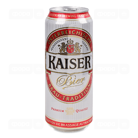 Пиво Kaiser світле з/б