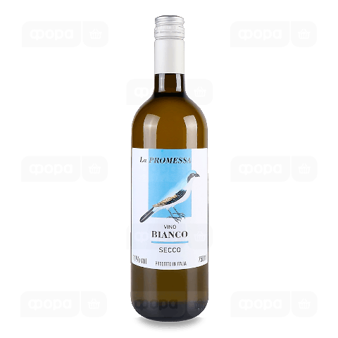 Вино La Promessa Bianco Secco біле сухе