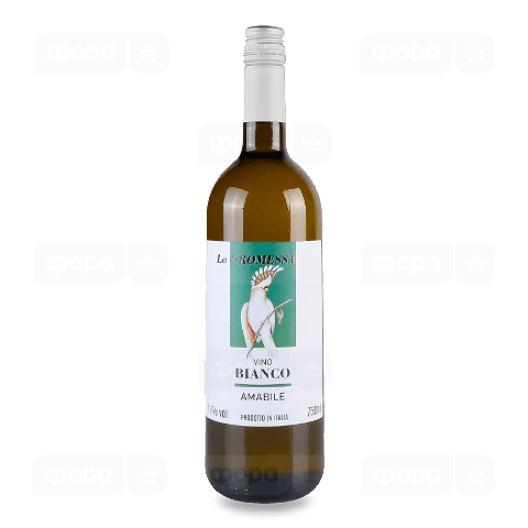 Вино La Promessa Bianco Amabile біле напівсолодке